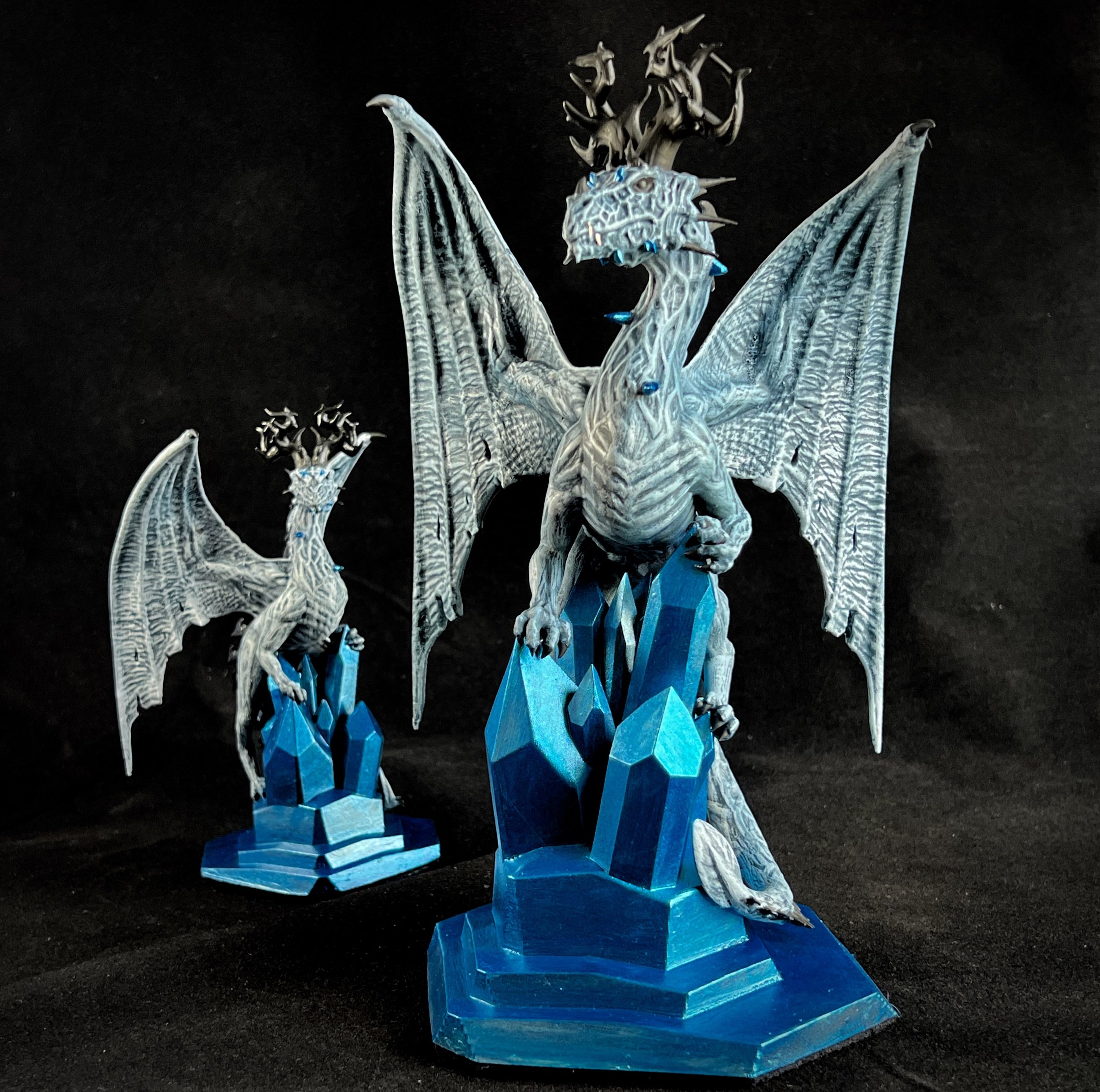 Winter Dragon — Art by David Lee Pancake